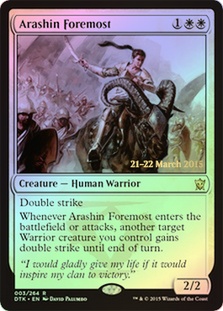 (Promo-Prerelease)Arashin Foremost/アラシンの先頭に立つ者